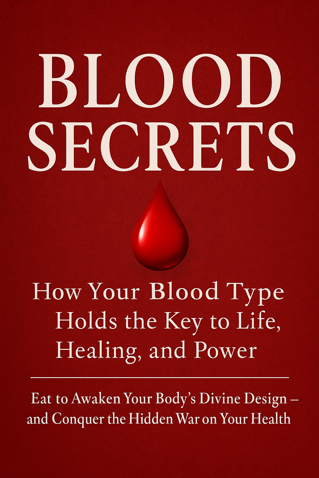 BLOOD SECRETS: How Your Blood Type Holds the Key to Life, Healing, and Power (PRE ORDER) Available Sept 15th