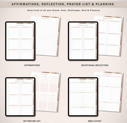 The Ultimate Digital Prayer Planner™ | 810+ Hyperlinked Pages, 50+ Templates & 10,000+ Quick-Access Buttons